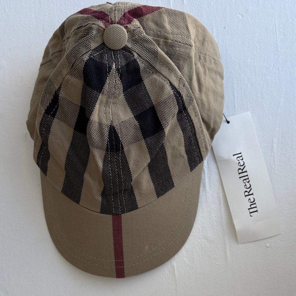Burberry Check Baseball Hat